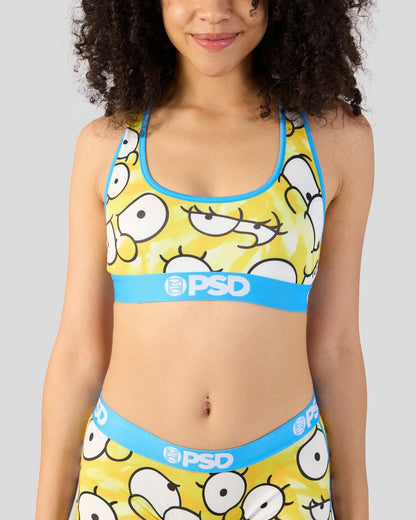 Simpsons - Simpsons Eyes - Sports Bra