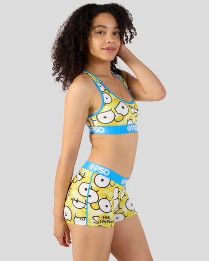 Simpsons - Simpsons Eyes - Sports Bra