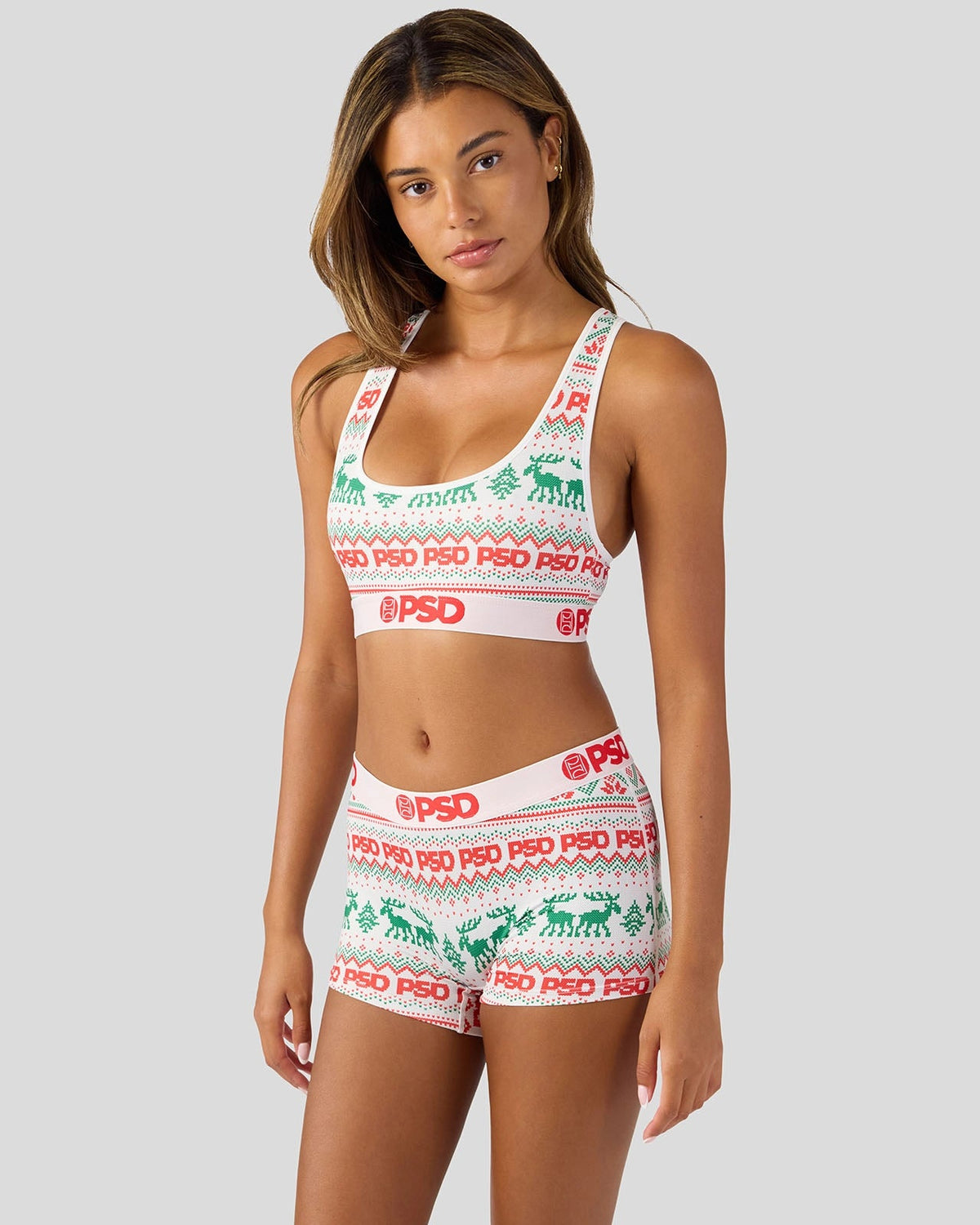 Fair Isle - Sports Bra