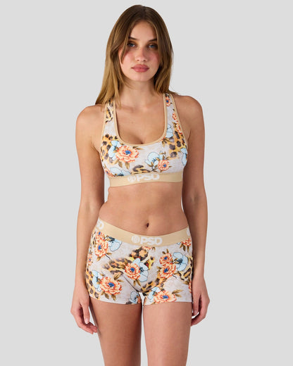 Floral Roar - Boy Short