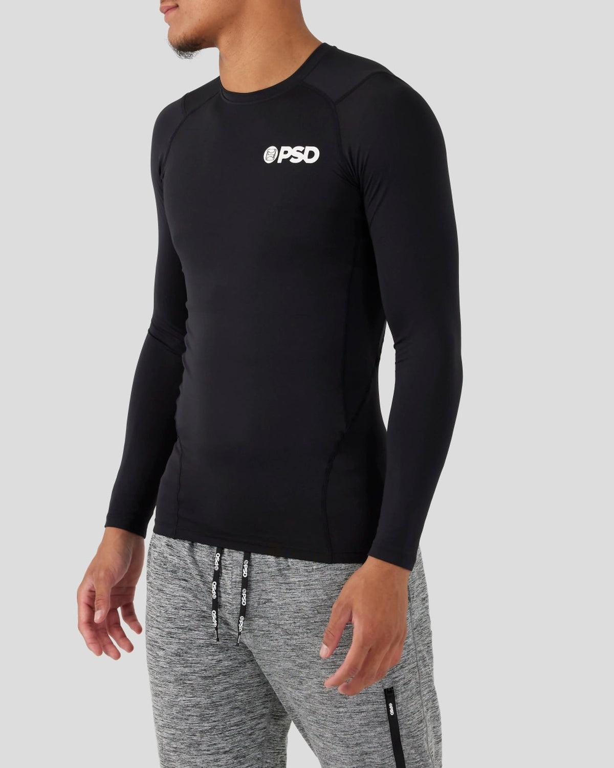 Compression Tee Long Sleeve - Black - Compression Tee