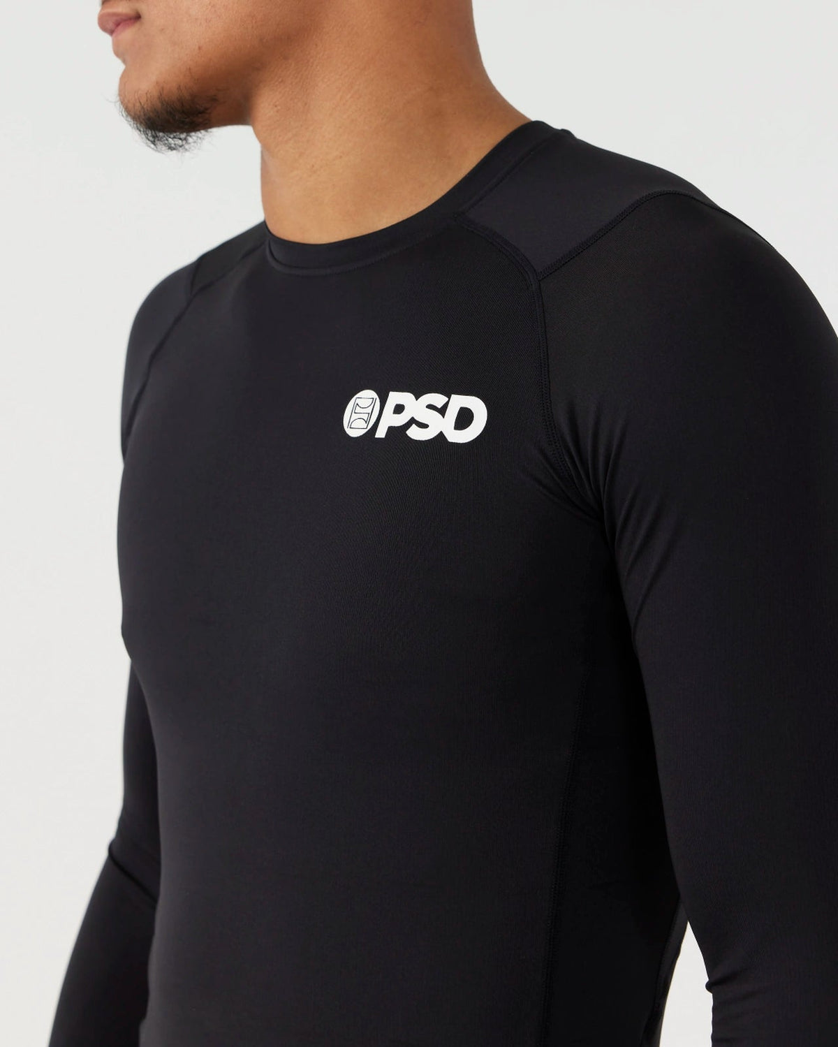 Compression Tee Long Sleeve - Black - Compression Tee
