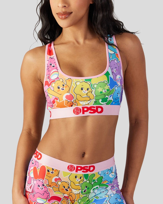 Care Bears - Rainbow - Sports Bra