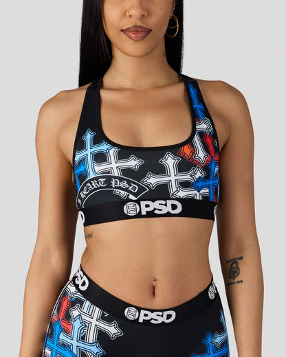 Cool Hearts - Sports Bra