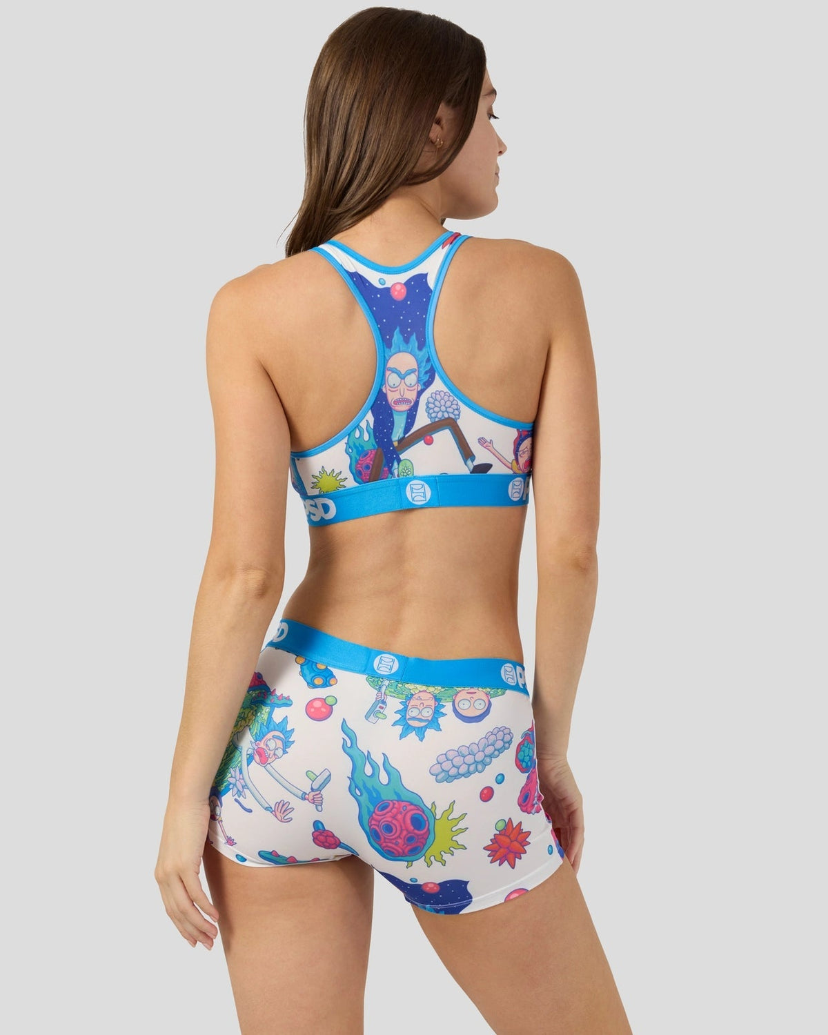 Rick and Morty - Attacks - Sports Bra