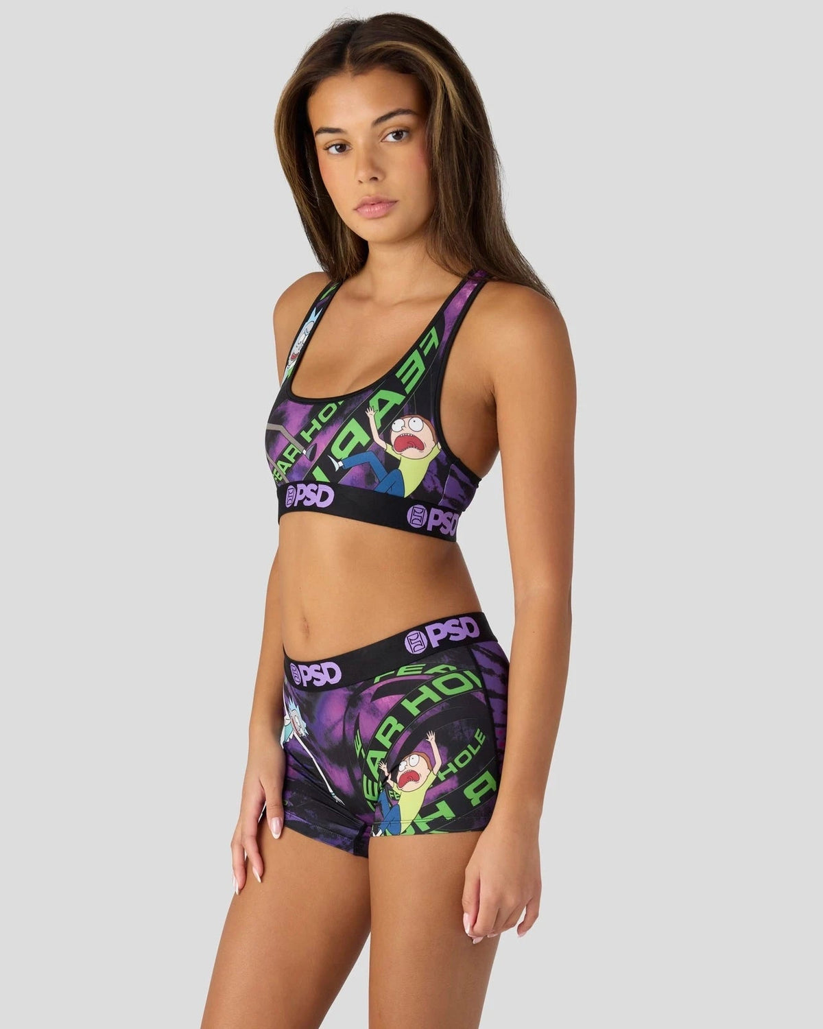 Rick and Morty - Fear Hole - Sports Bra