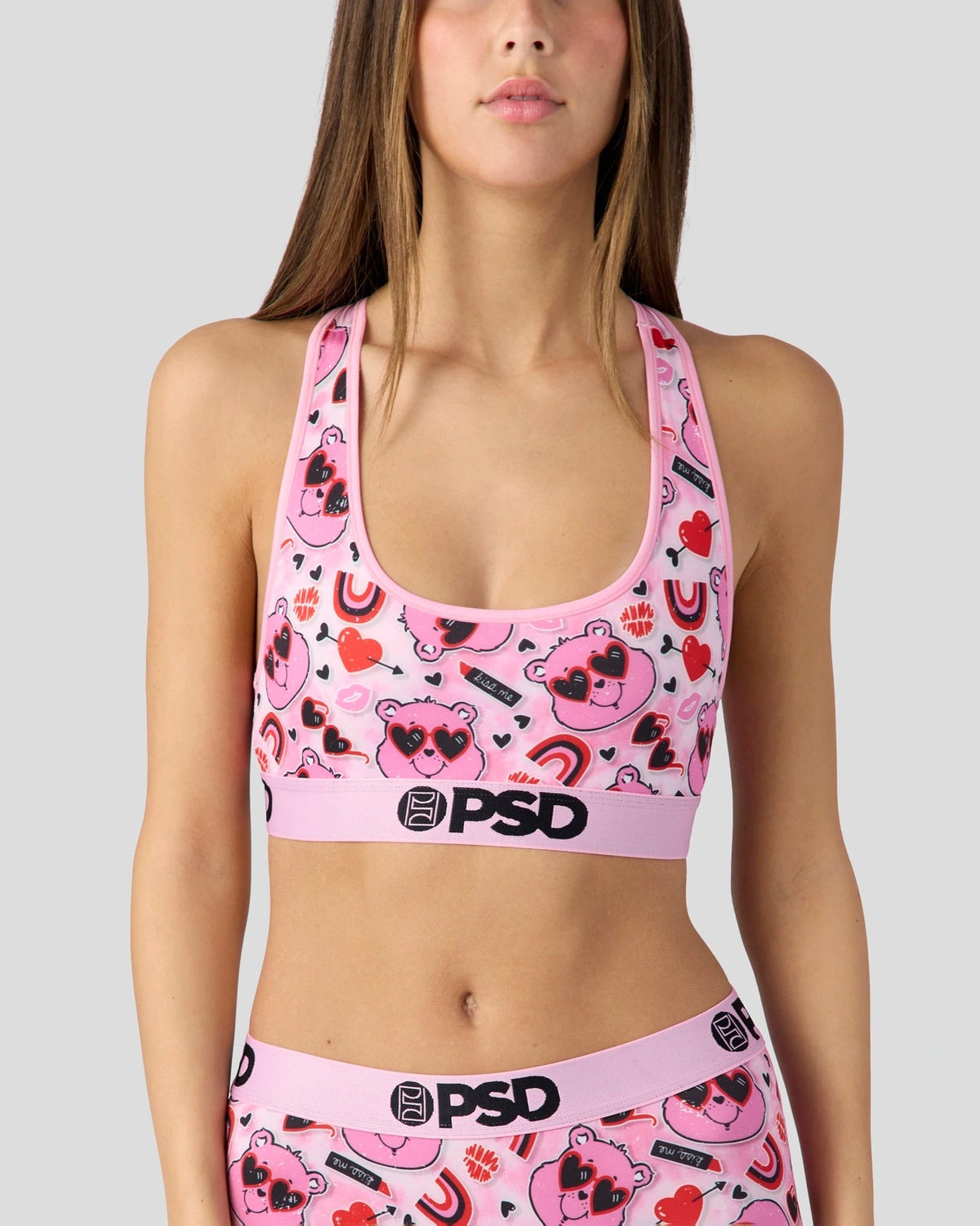 Care Bears - Love Bear - Sports Bra