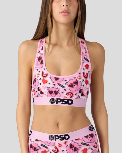 Care Bears - Love Bear - Sports Bra