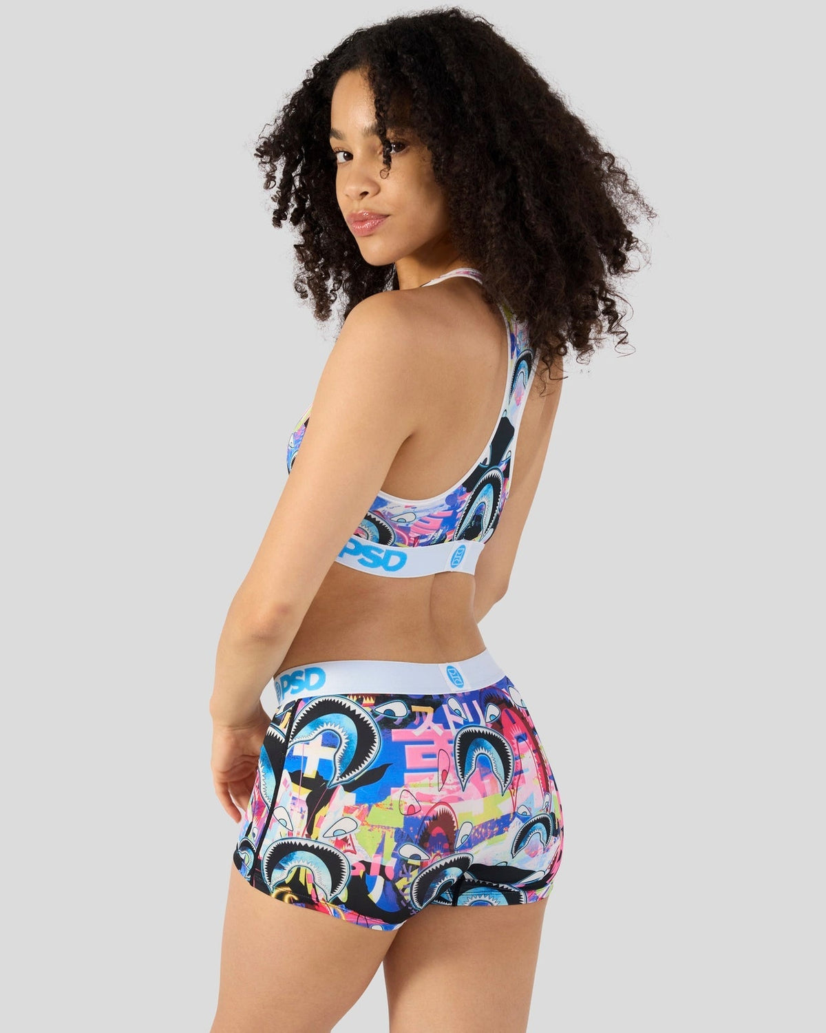 Warface Shark Glitch - Sports Bra