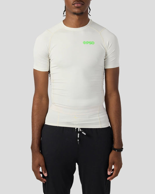 Compression Tee Short Sleeve - Ash - Compression Tee