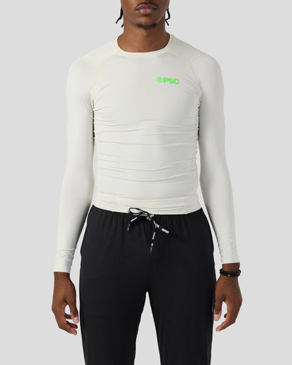 Compression Tee Long Sleeve - Ash - Compression Tee