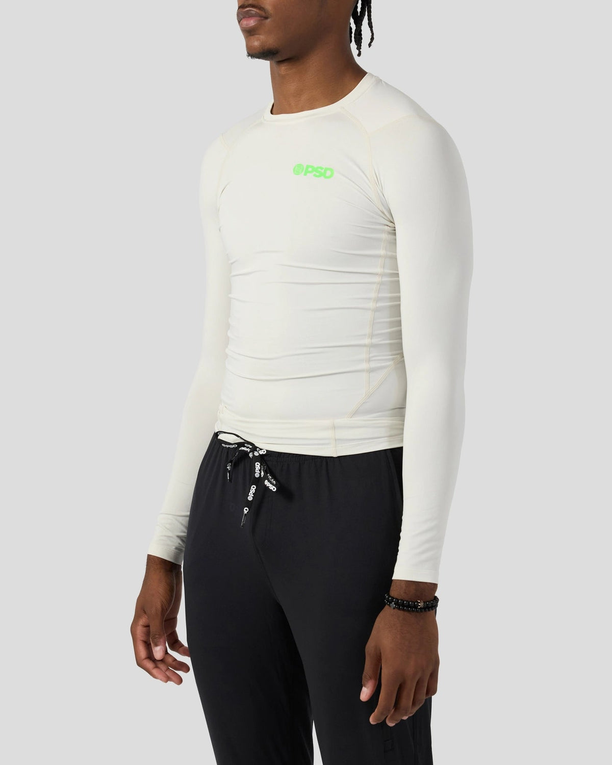 Compression Tee Long Sleeve - Ash - Compression Tee