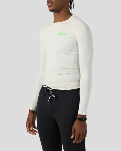 Compression Tee Long Sleeve - Ash - Compression Tee