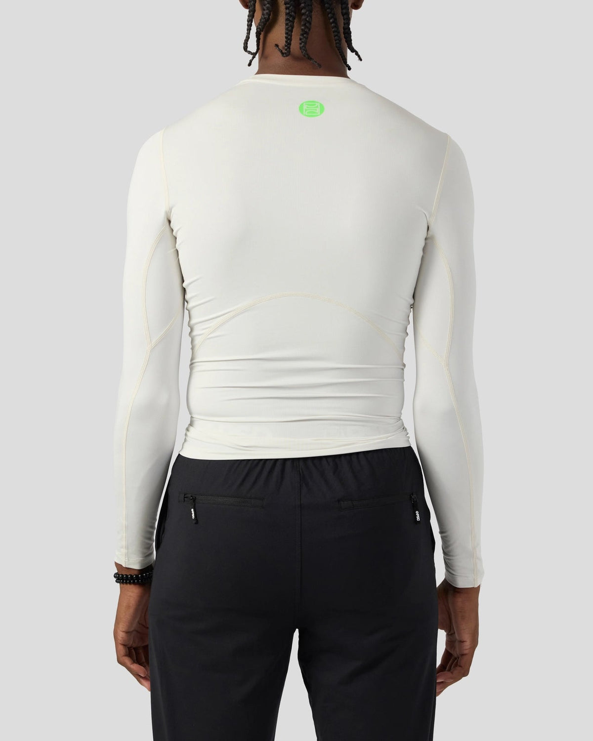 Compression Tee Long Sleeve - Ash - Compression Tee