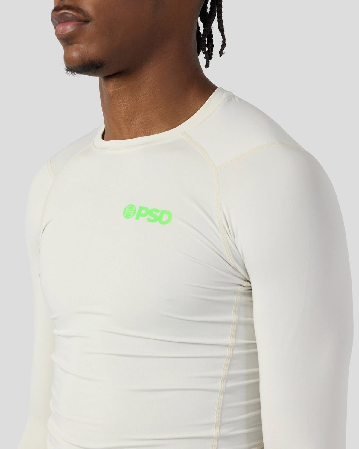 Compression Tee Long Sleeve - Ash - Compression Tee