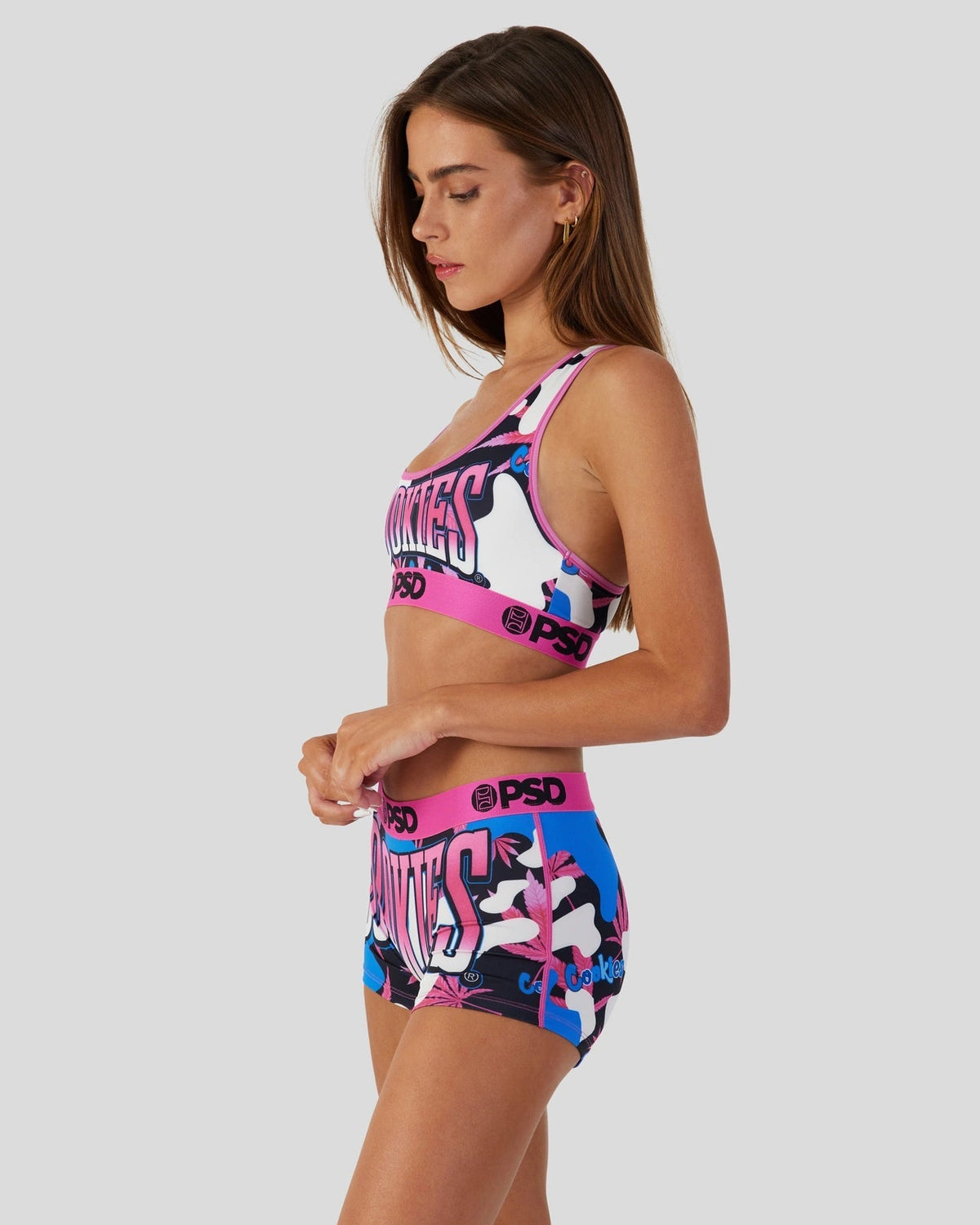 Cookies - Camo Pop - Sports Bra