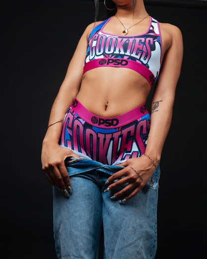 Cookies - Camo Pop - Sports Bra