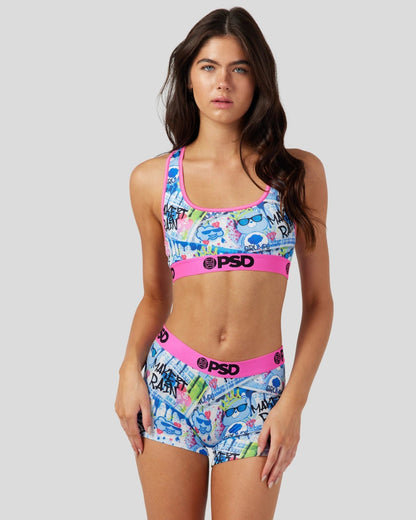 Care Bears - Make It Rain - Sports Bra
