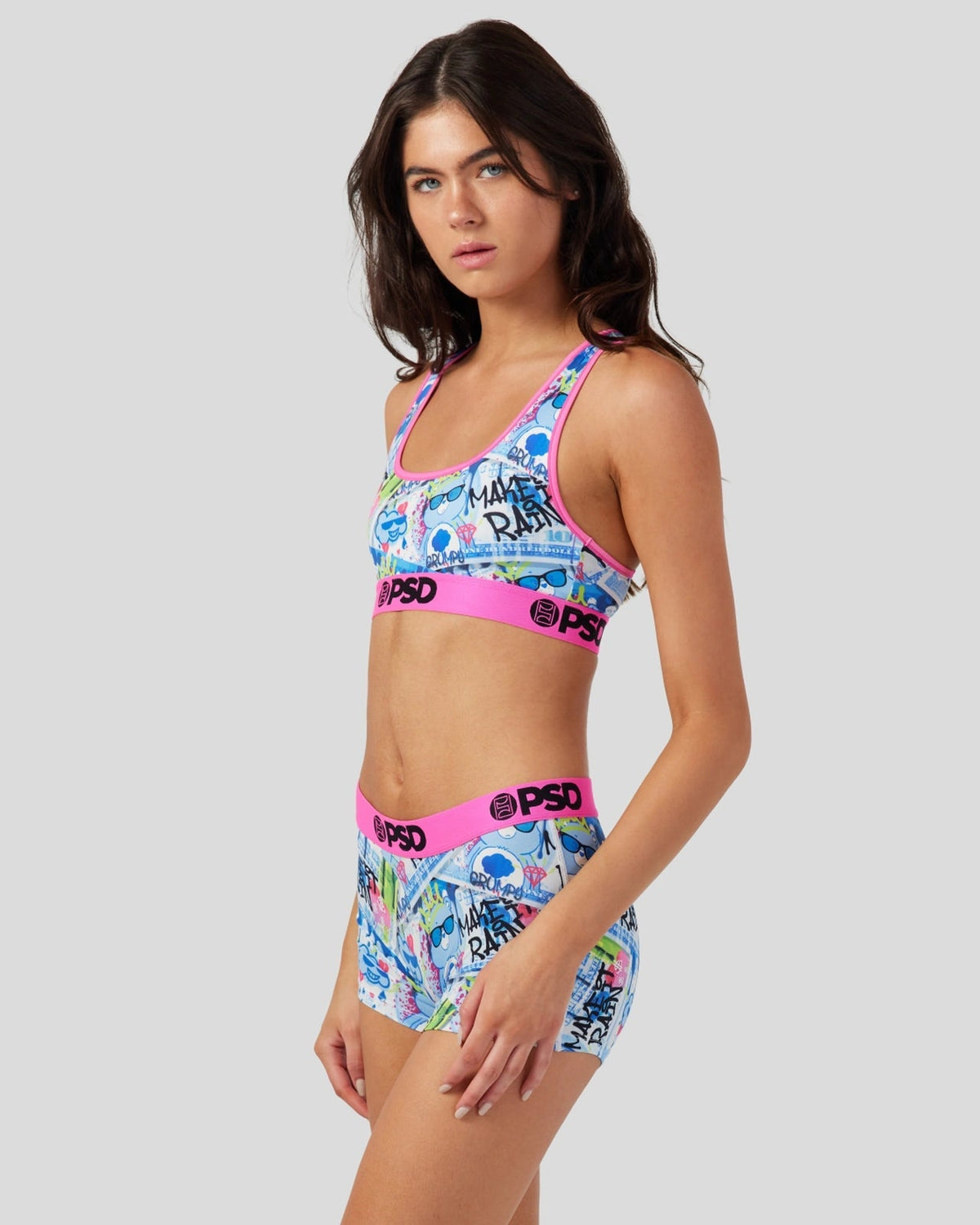 Care Bears - Make It Rain - Sports Bra