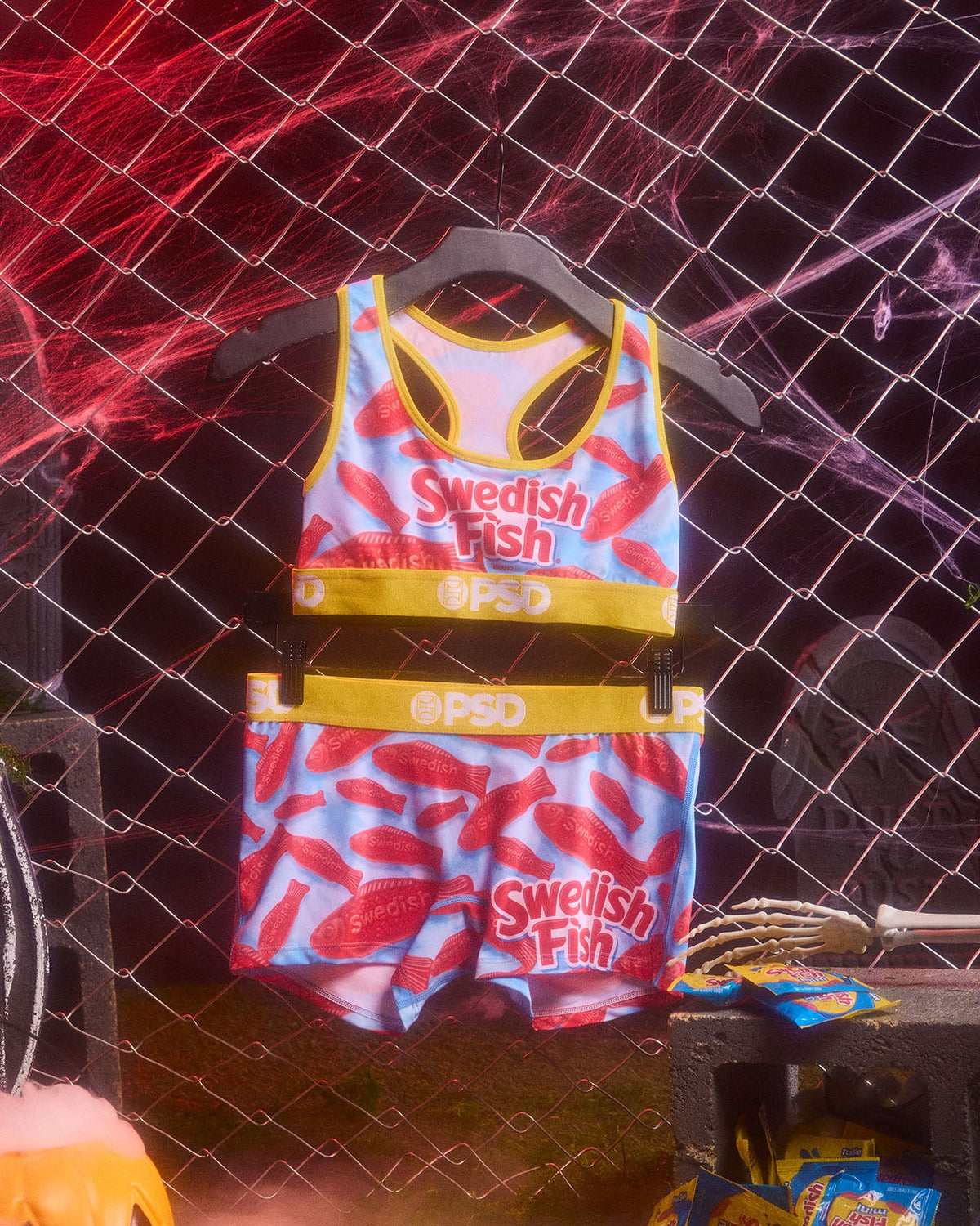 Swedish Fish - Sports Bra