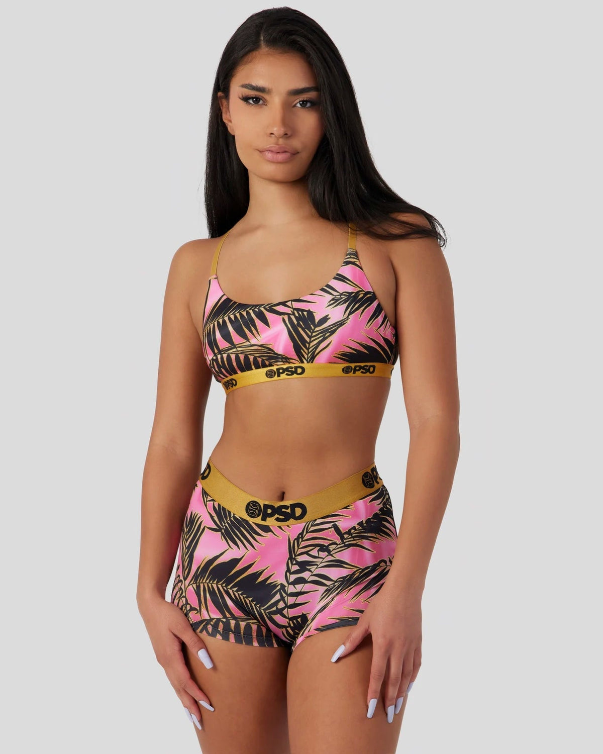 Katya Henry - Silk Palms - Scoop Bralette
