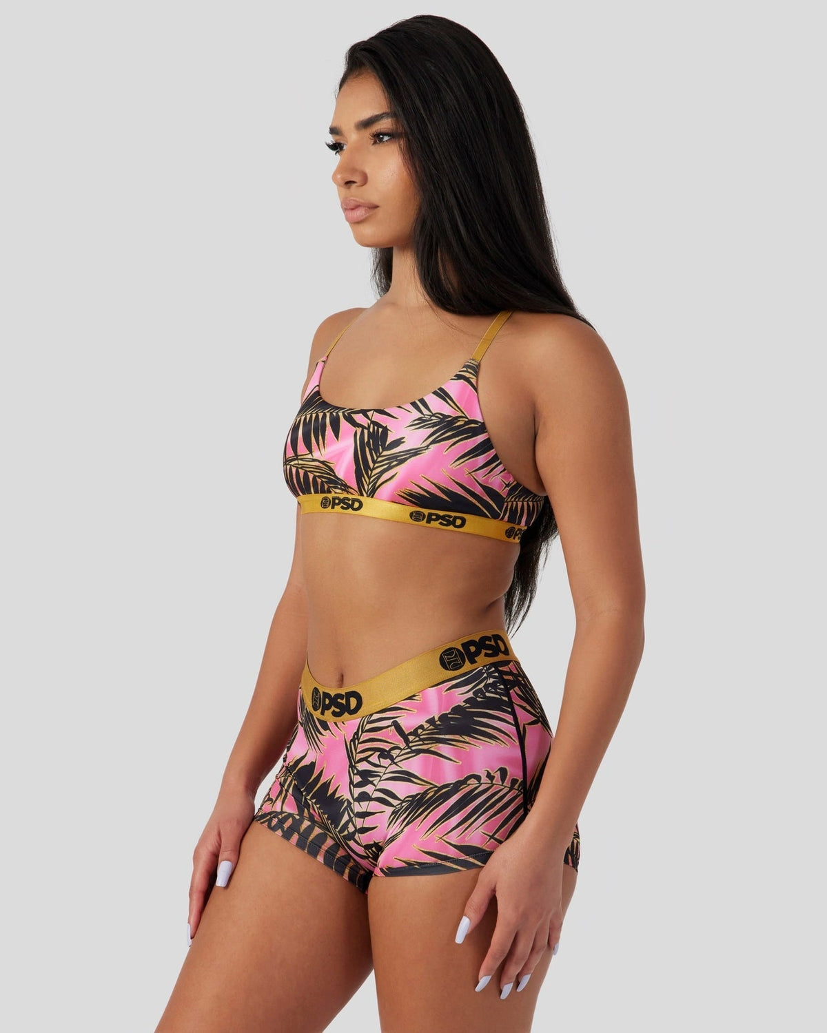 Katya Henry - Silk Palms - Scoop Bralette