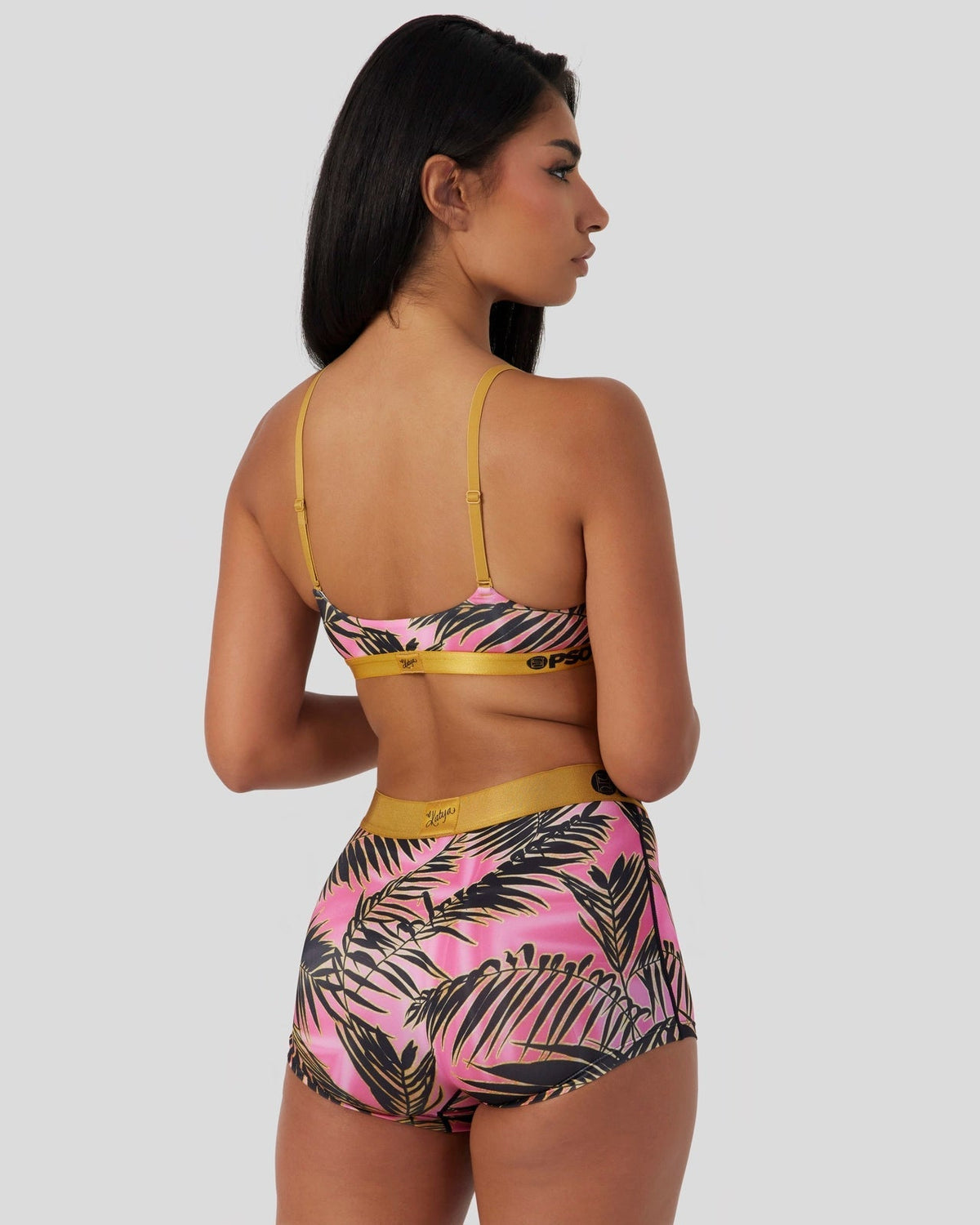 Katya Henry - Silk Palms - Scoop Bralette
