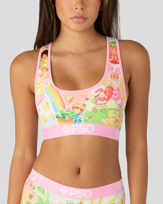 Strawberry Shortcake x Care Bears - Land - Sports Bra