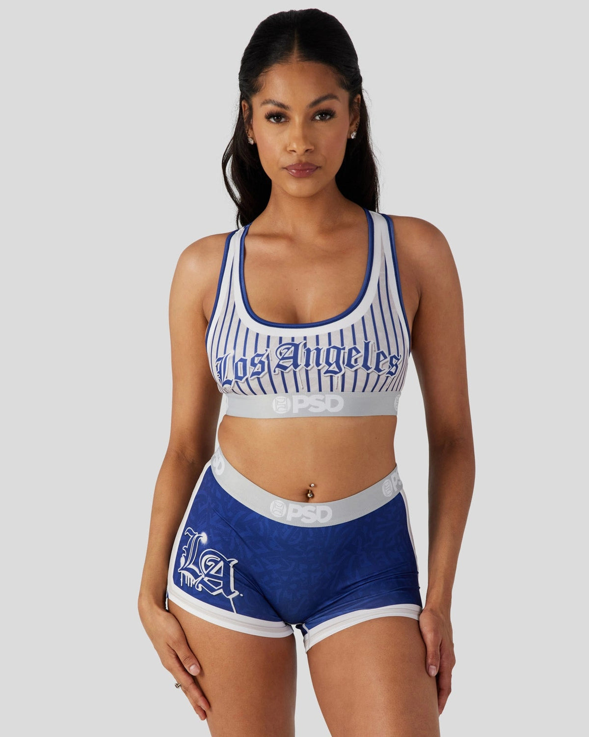 LA Blu Jersey - Sports Bra