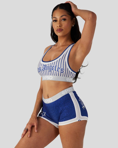 LA Blu Jersey - Sports Bra