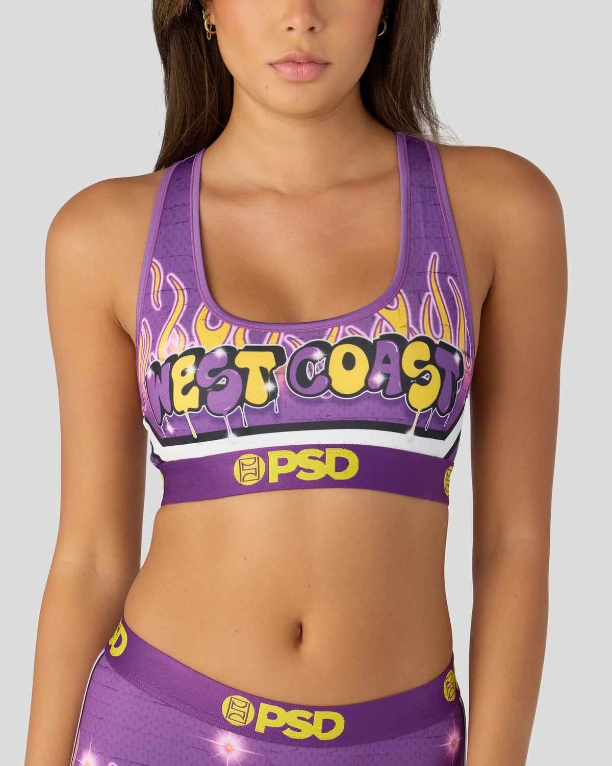 West Coast Jersey - Sports Bra