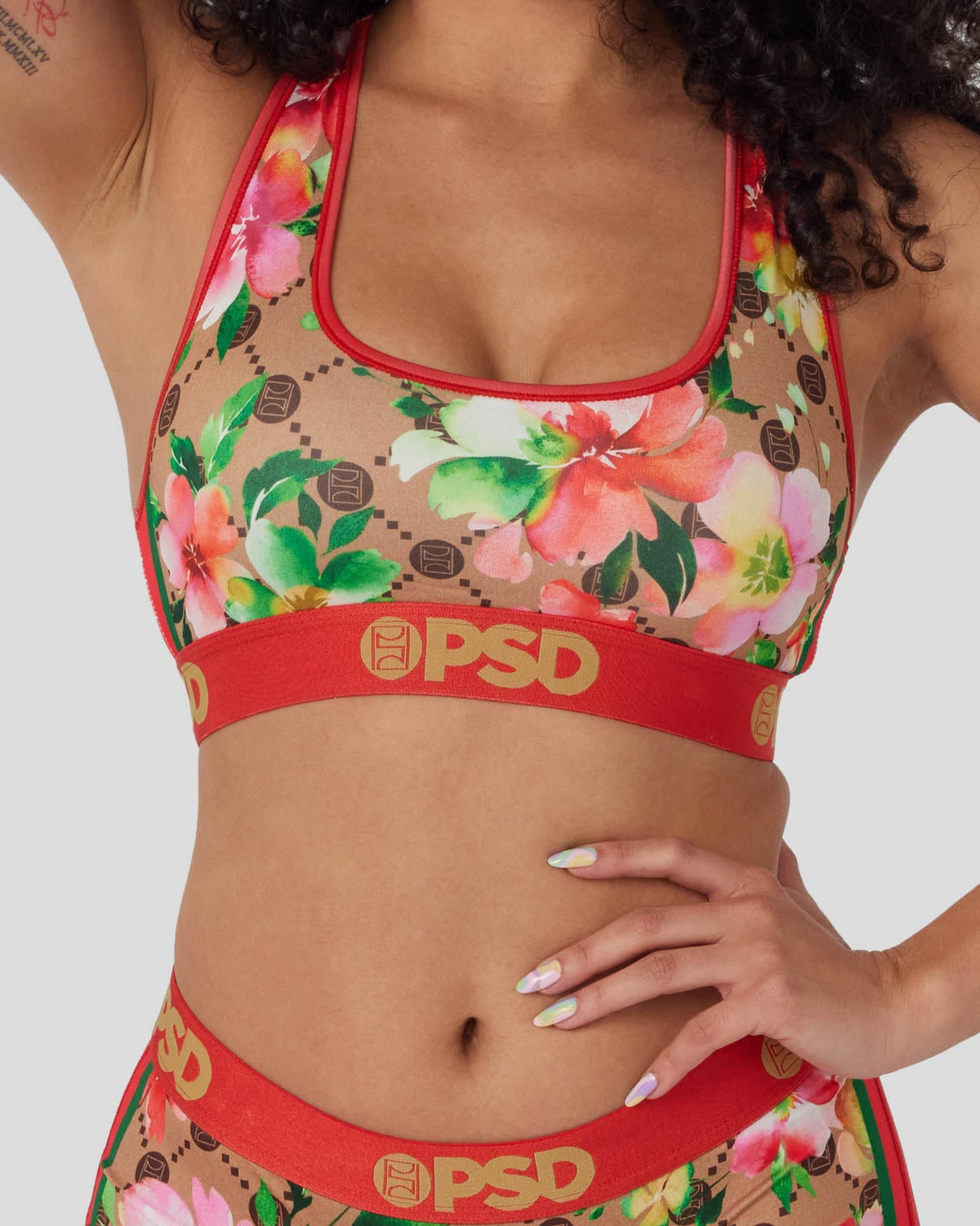 Lavish Floral - Sports Bra