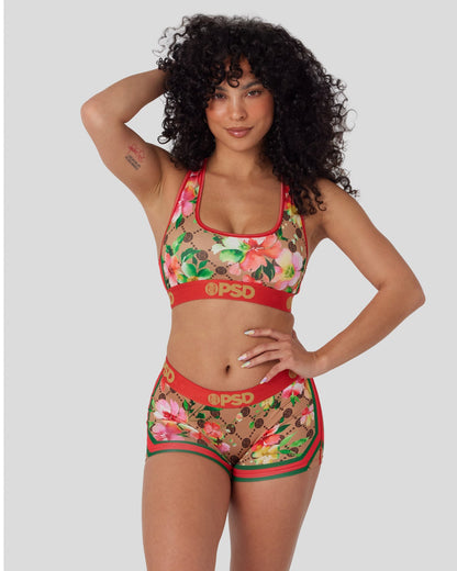Lavish Floral - Sports Bra