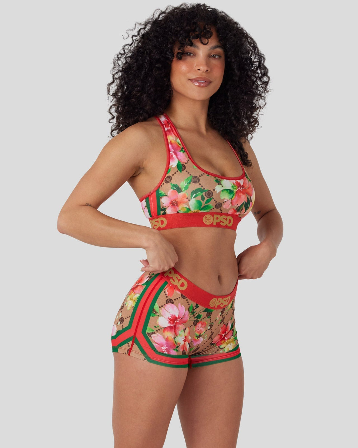Lavish Floral - Sports Bra