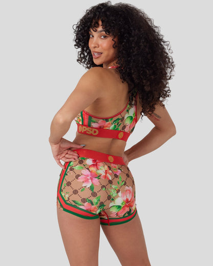 Lavish Floral - Sports Bra