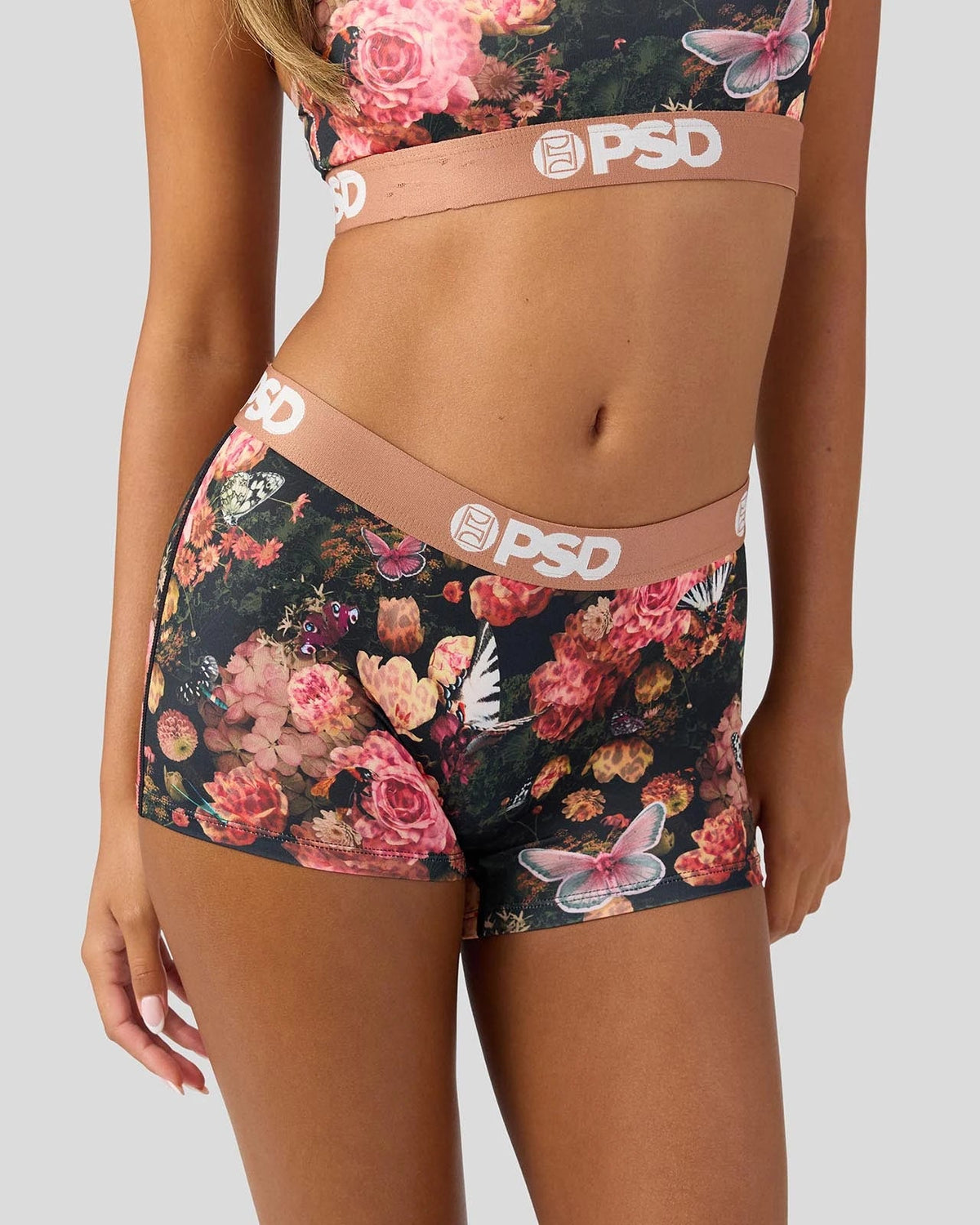 Moody Blooms - Boy Short