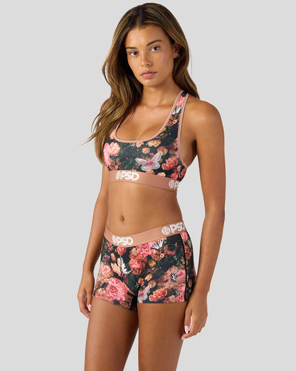 Moody Blooms - Boy Short