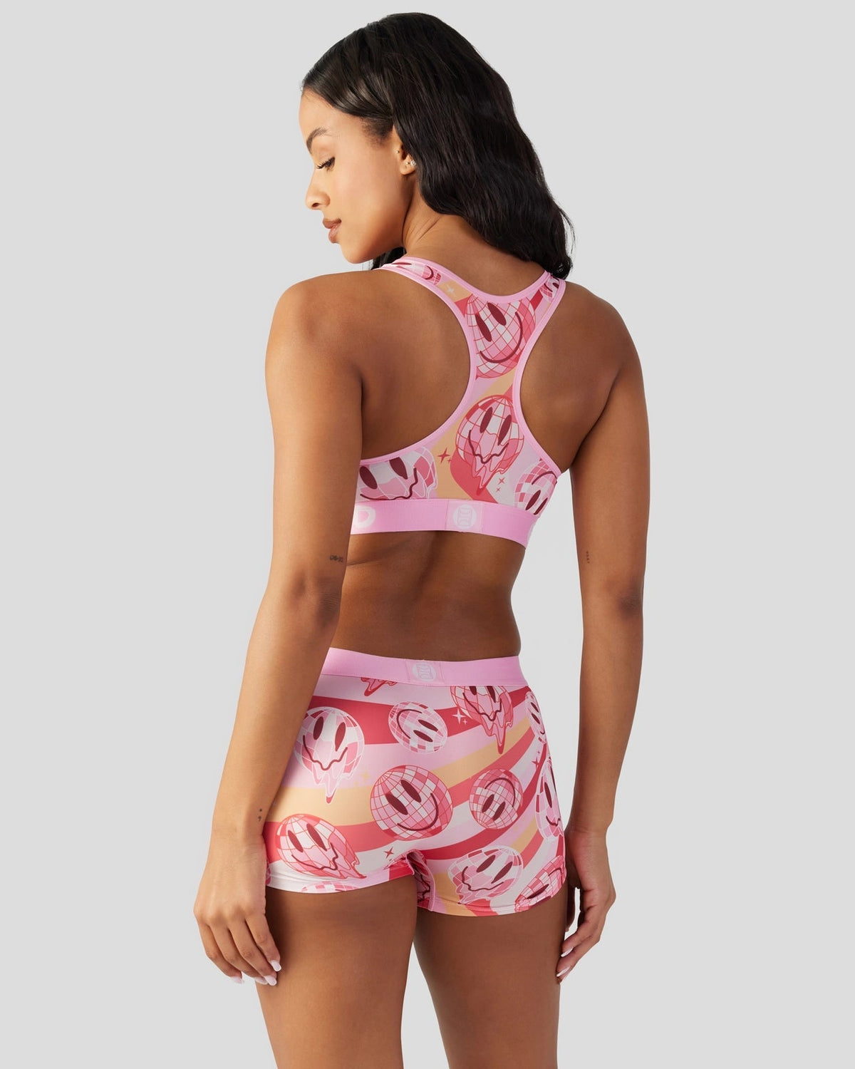 70s Smiley - Sports Bra