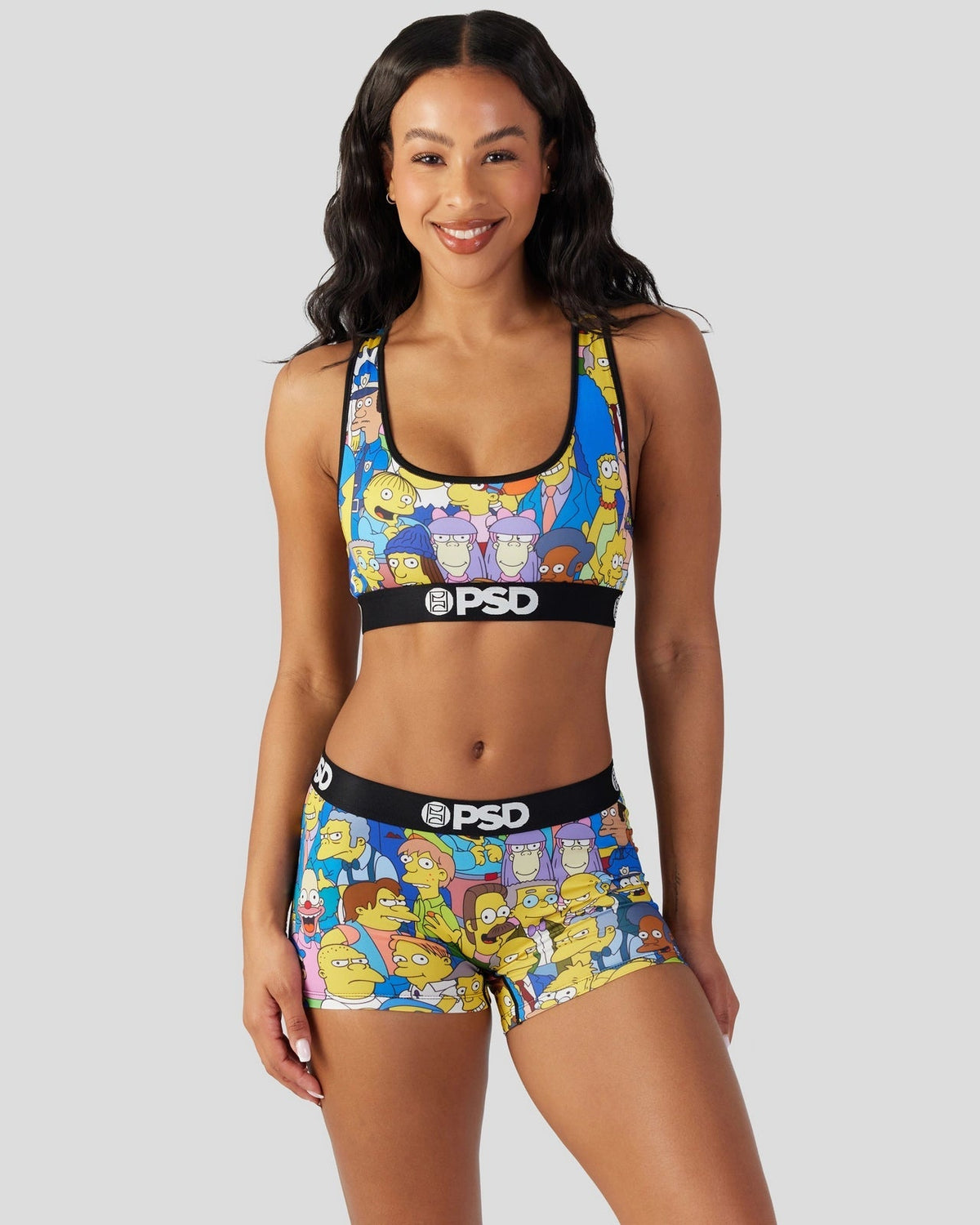 The Simpsons - Squad - Sports Bra