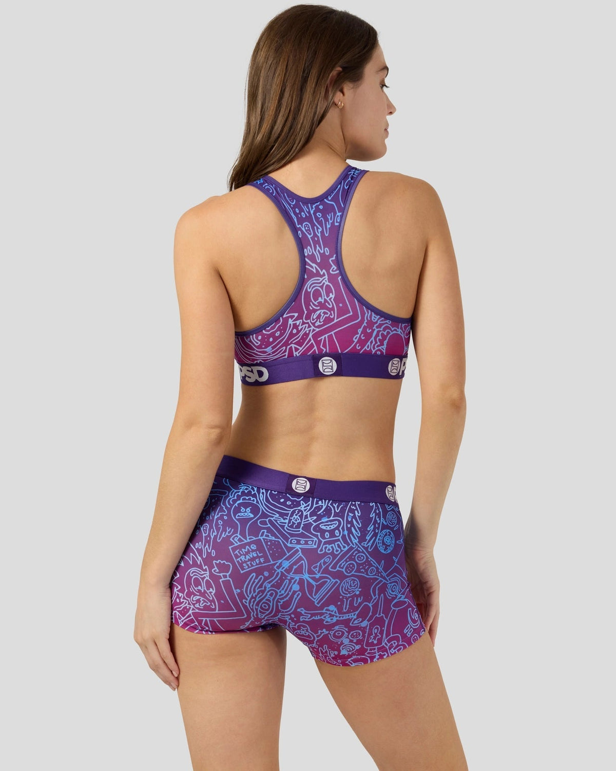 Rick and Morty - Fader - Sports Bra