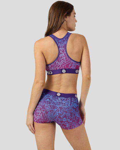 Rick and Morty - Fader - Sports Bra