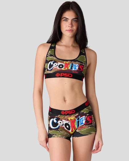 Cookies - Ransom Camo - Sports Bra
