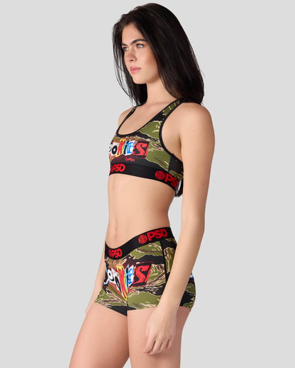 Cookies - Ransom Camo - Sports Bra