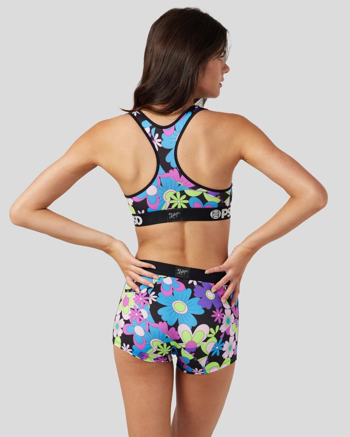 Katya Henry - Hippie Floral - Sports Bra