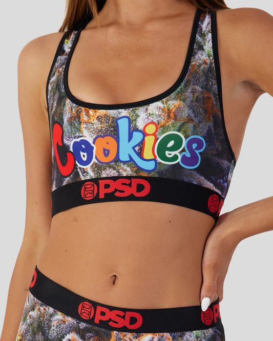 Cookies - Flower - Sports Bra