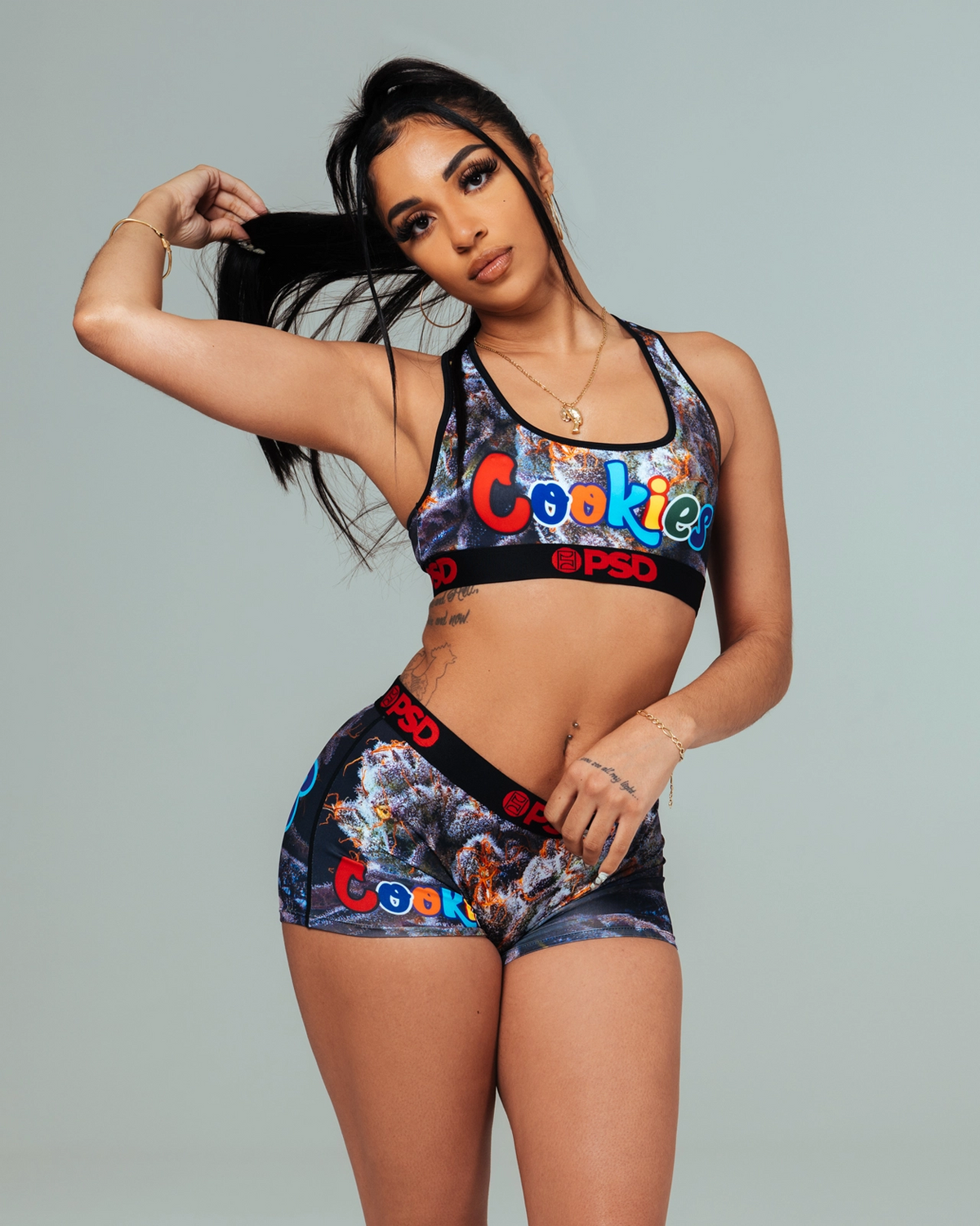 Cookies - Flower - Sports Bra