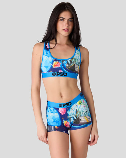 Rick and Morty - Travels - Sports Bra