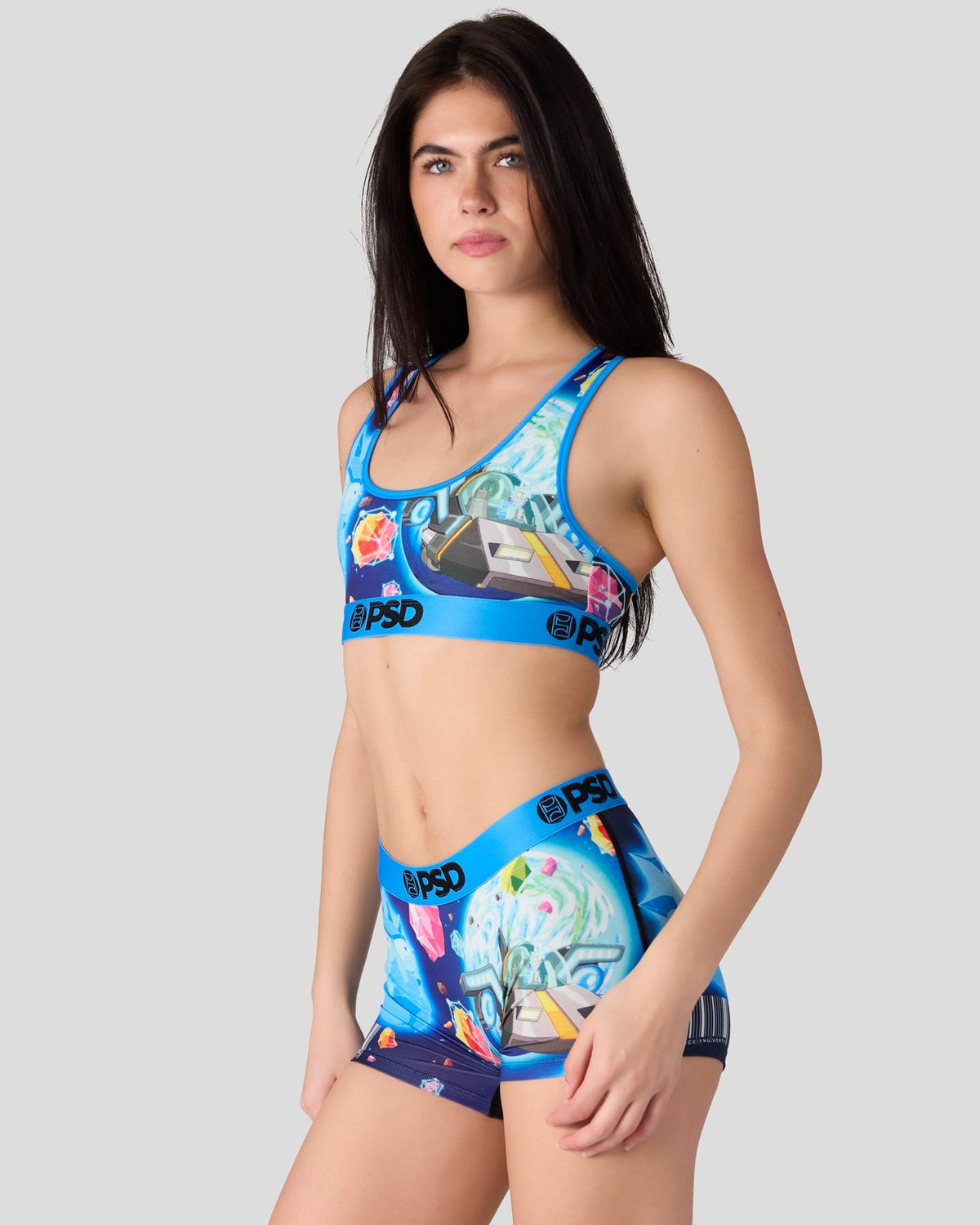 Rick and Morty - Travels - Sports Bra