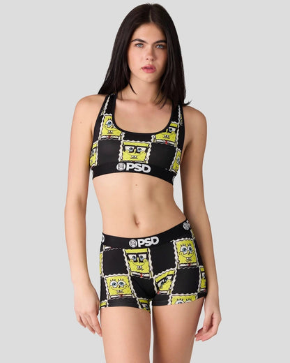 SpongeBob SquarePants - Check - Sports Bra