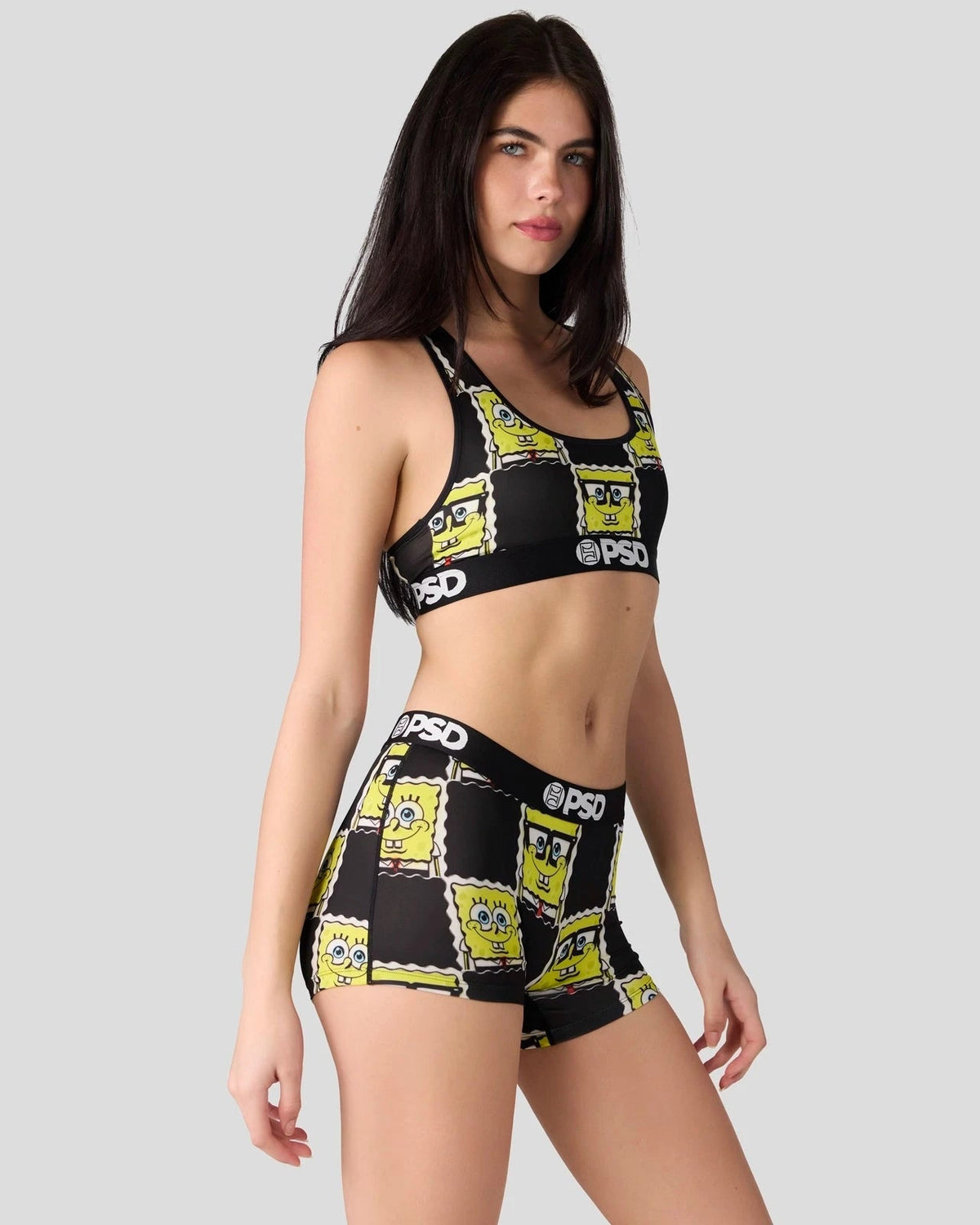 SpongeBob SquarePants - Check - Sports Bra